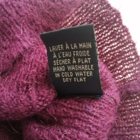 Twik La Maison Simons Mohair Geometric Sleeveless Mini Sweater Dress - Picture 9 of 12